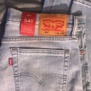 Levi 541 “athletic fit” jeans. 34 x 30